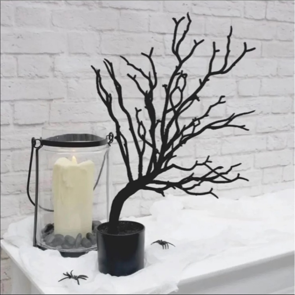 (2) Spooky Halloween Trees